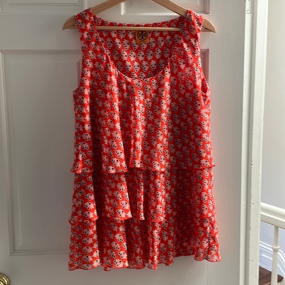 Tory Burch patterned top - Picture 1 of 3